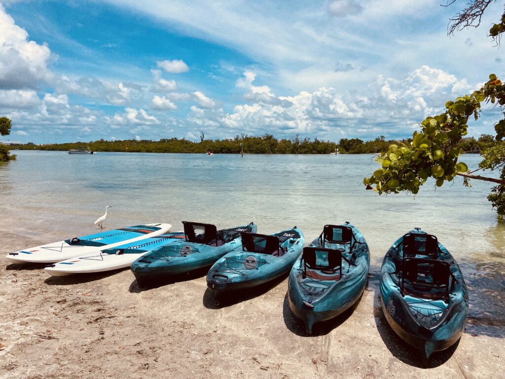 Kayak Rentals at North Jetty Beach